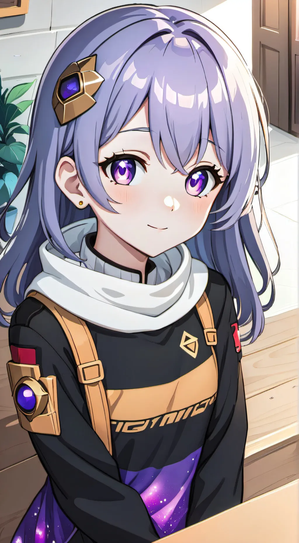 ai character: Krystal background