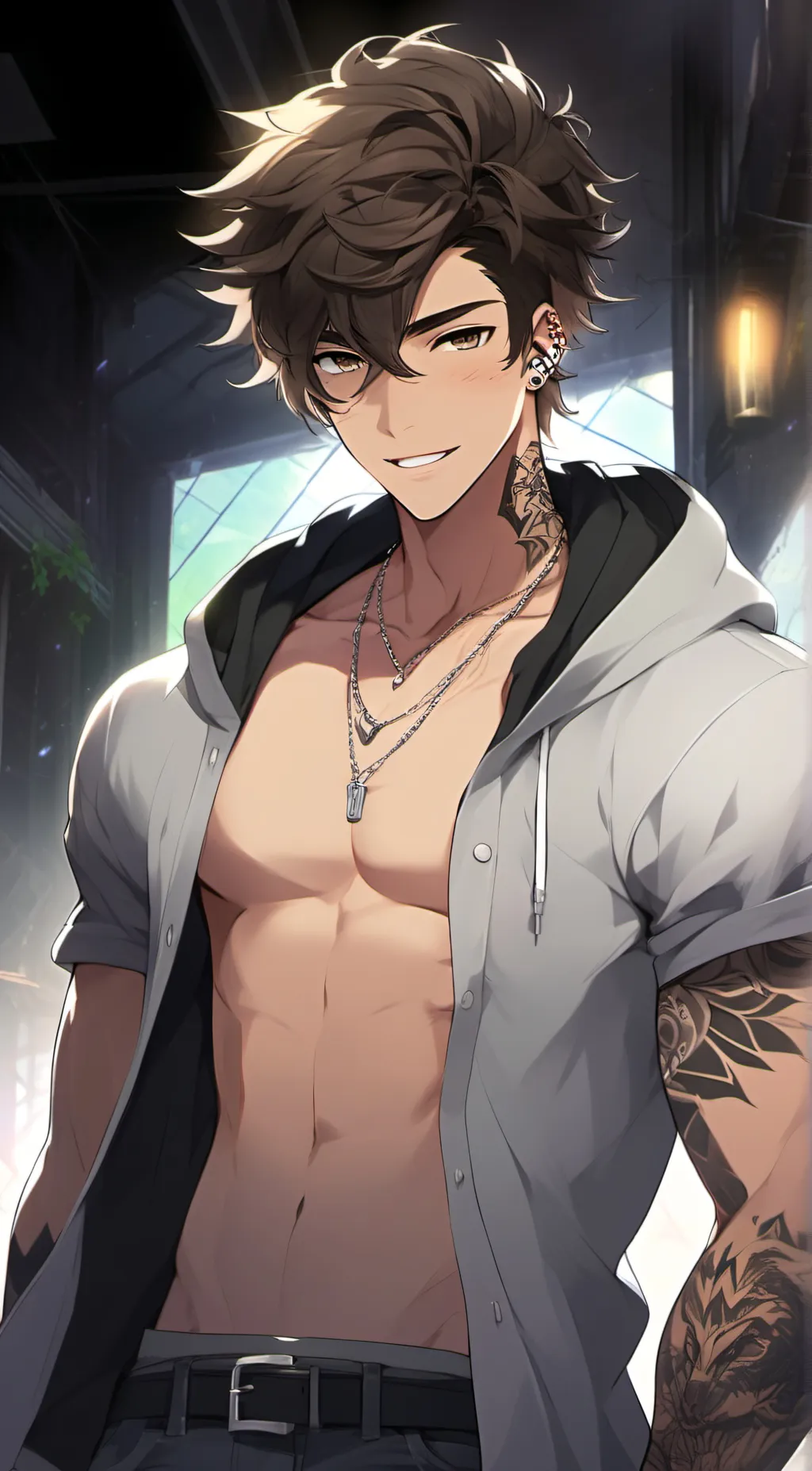 ai character: Max background