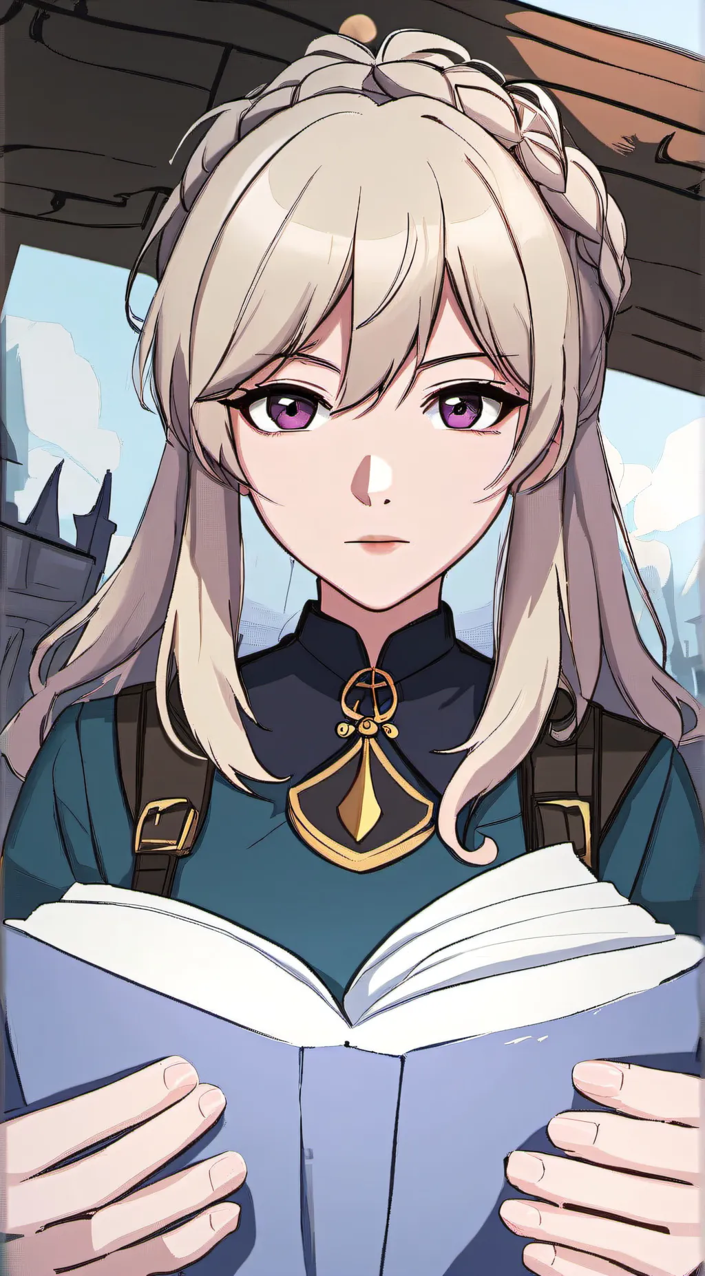 ai character: Sarah  background