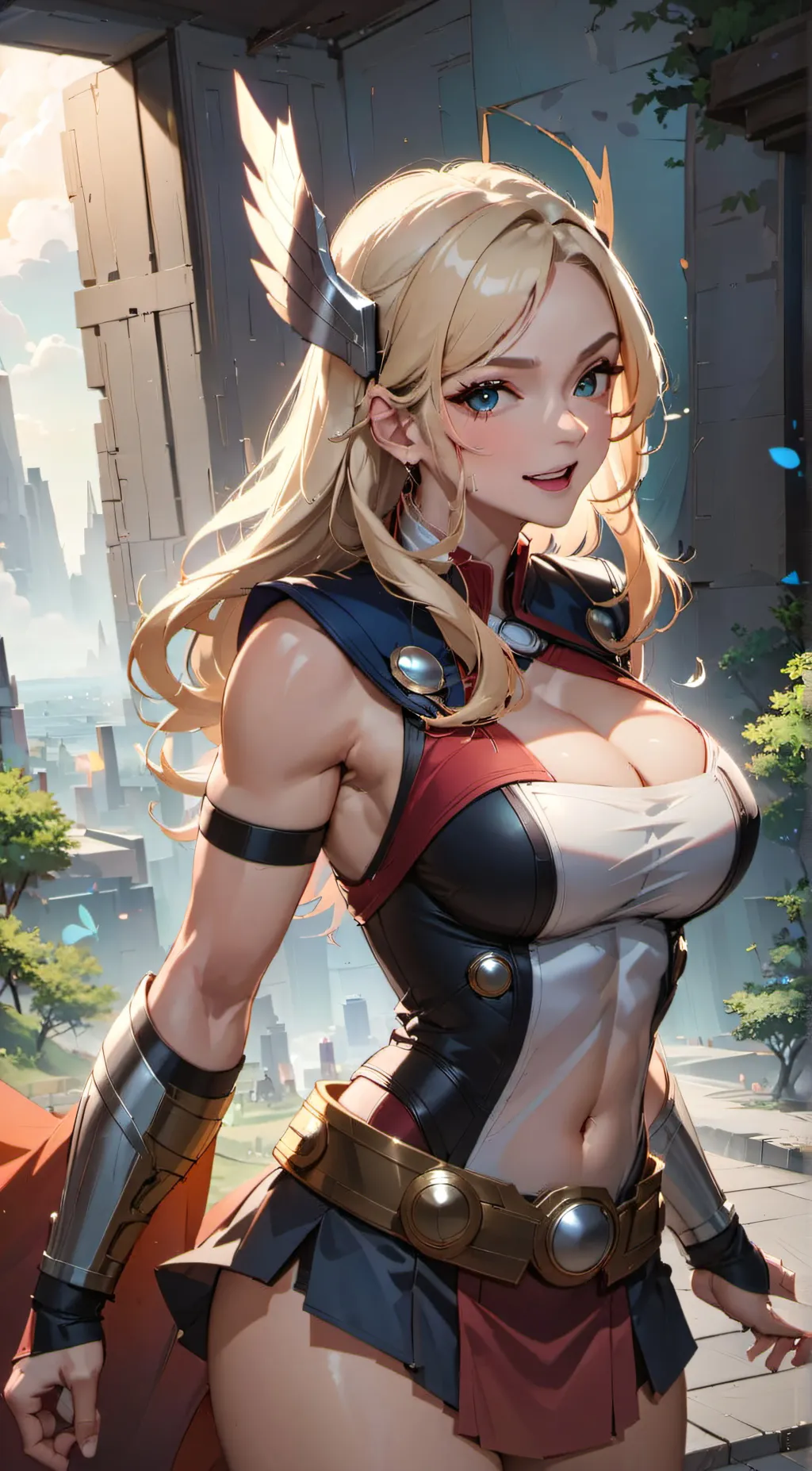 ai character: Thor background