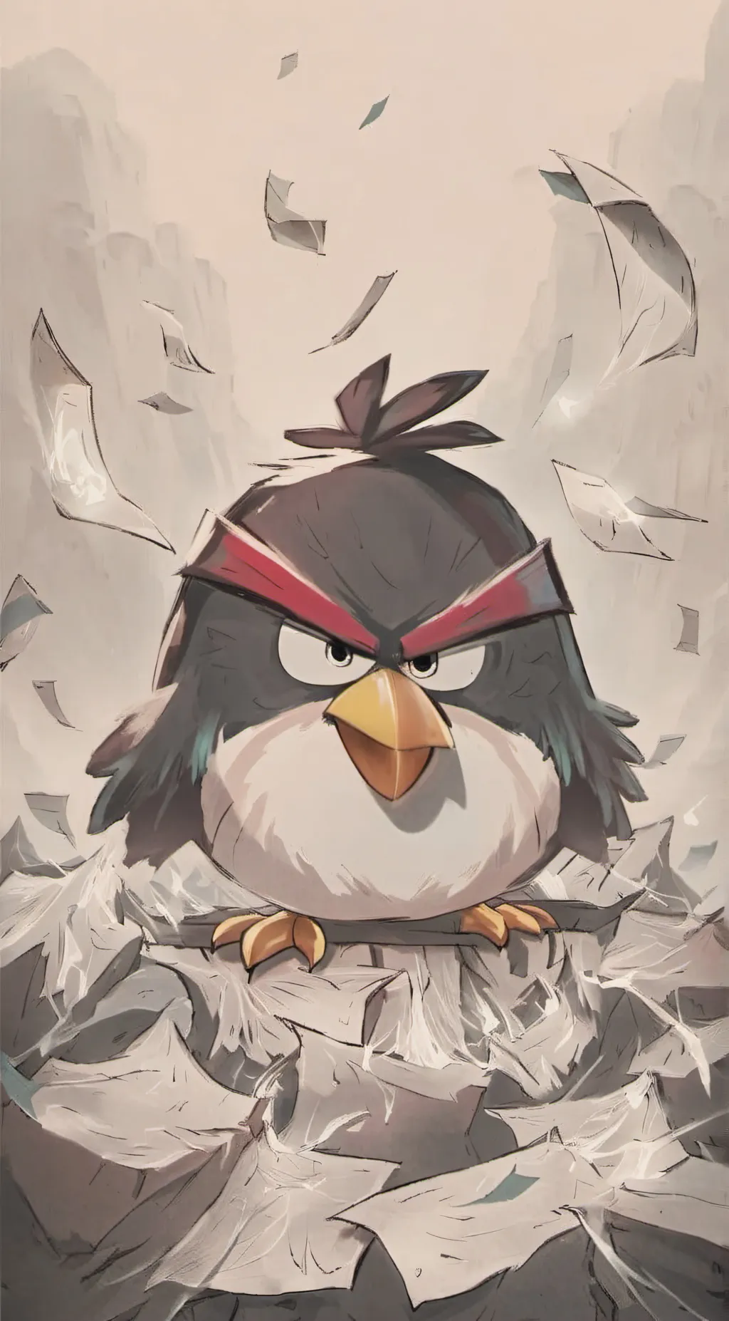 ai character: copy  background