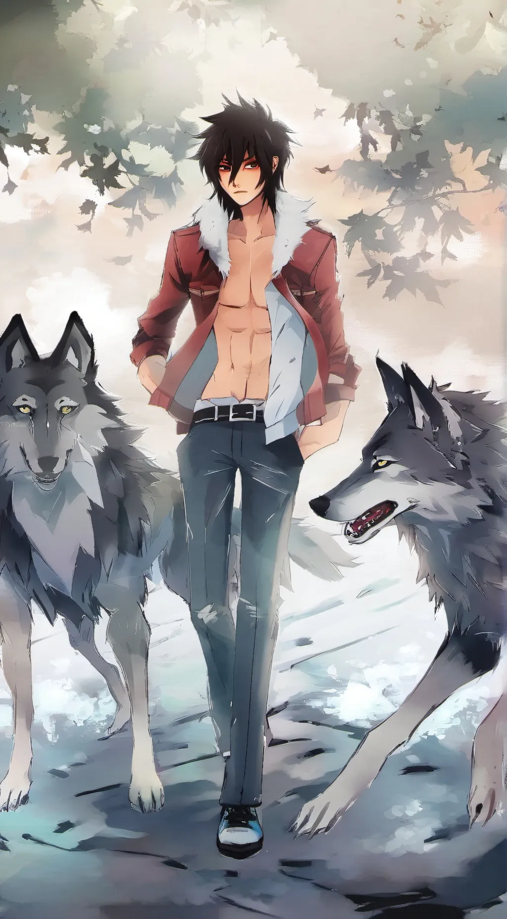 ai character: Arron background