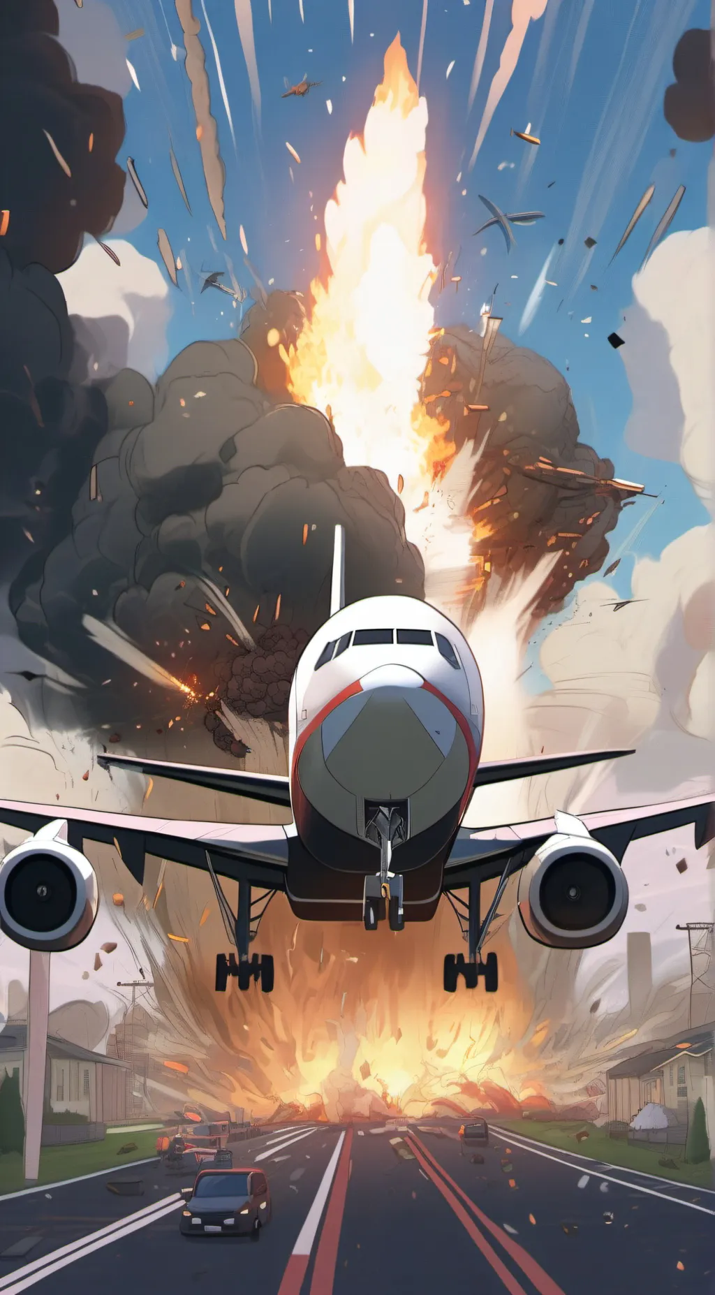 ai character: EXPLOI PLANEW background