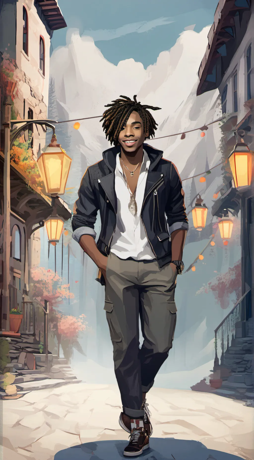ai character: Jay smith background