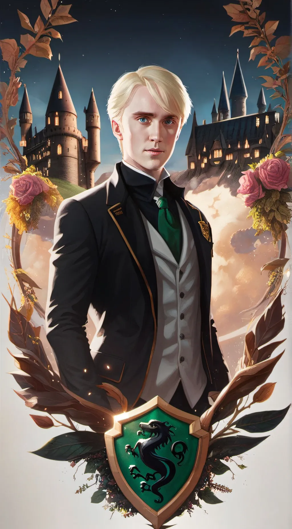 ai character: Draco Malfoy background