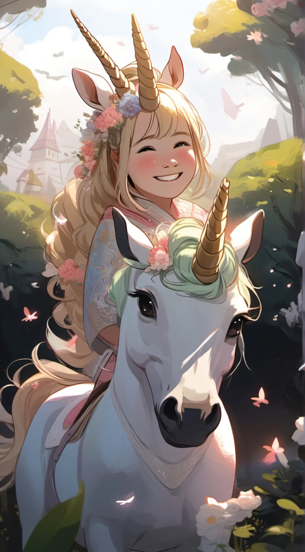ai character: sparks and mady background