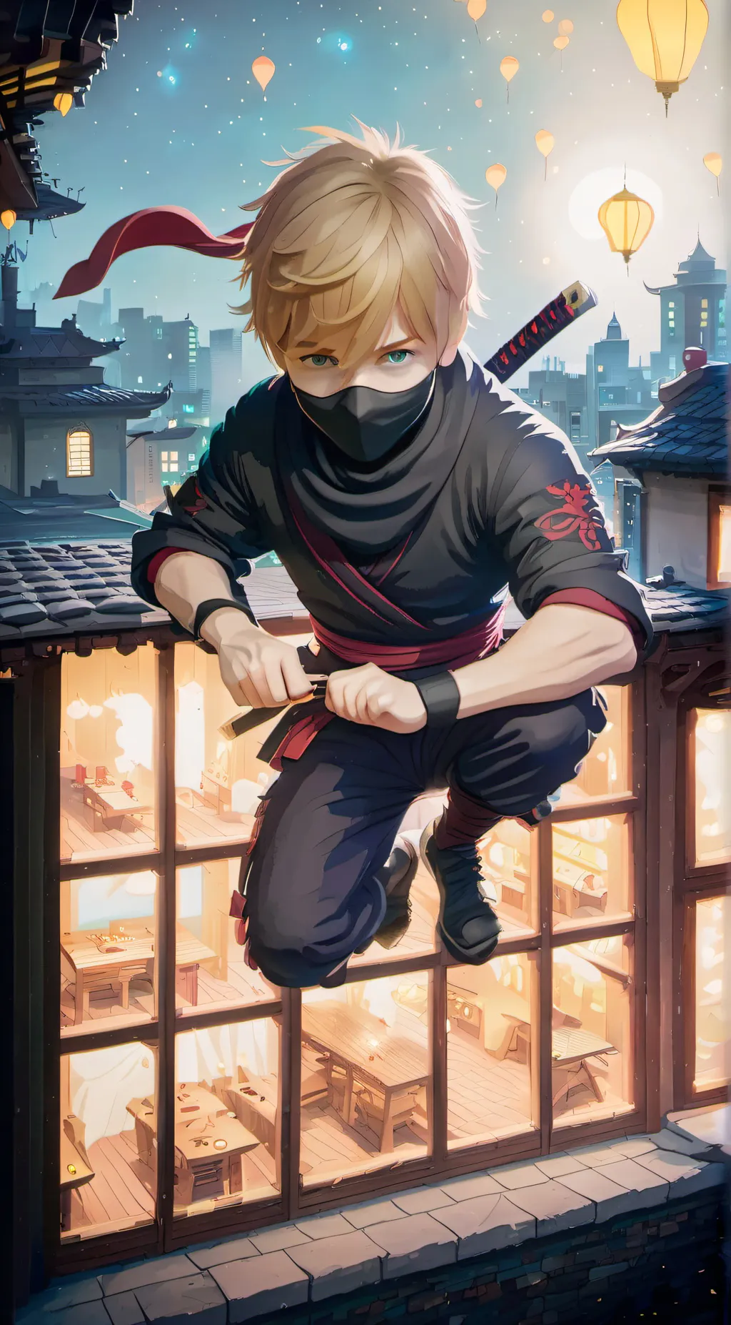 ai character: Mason background