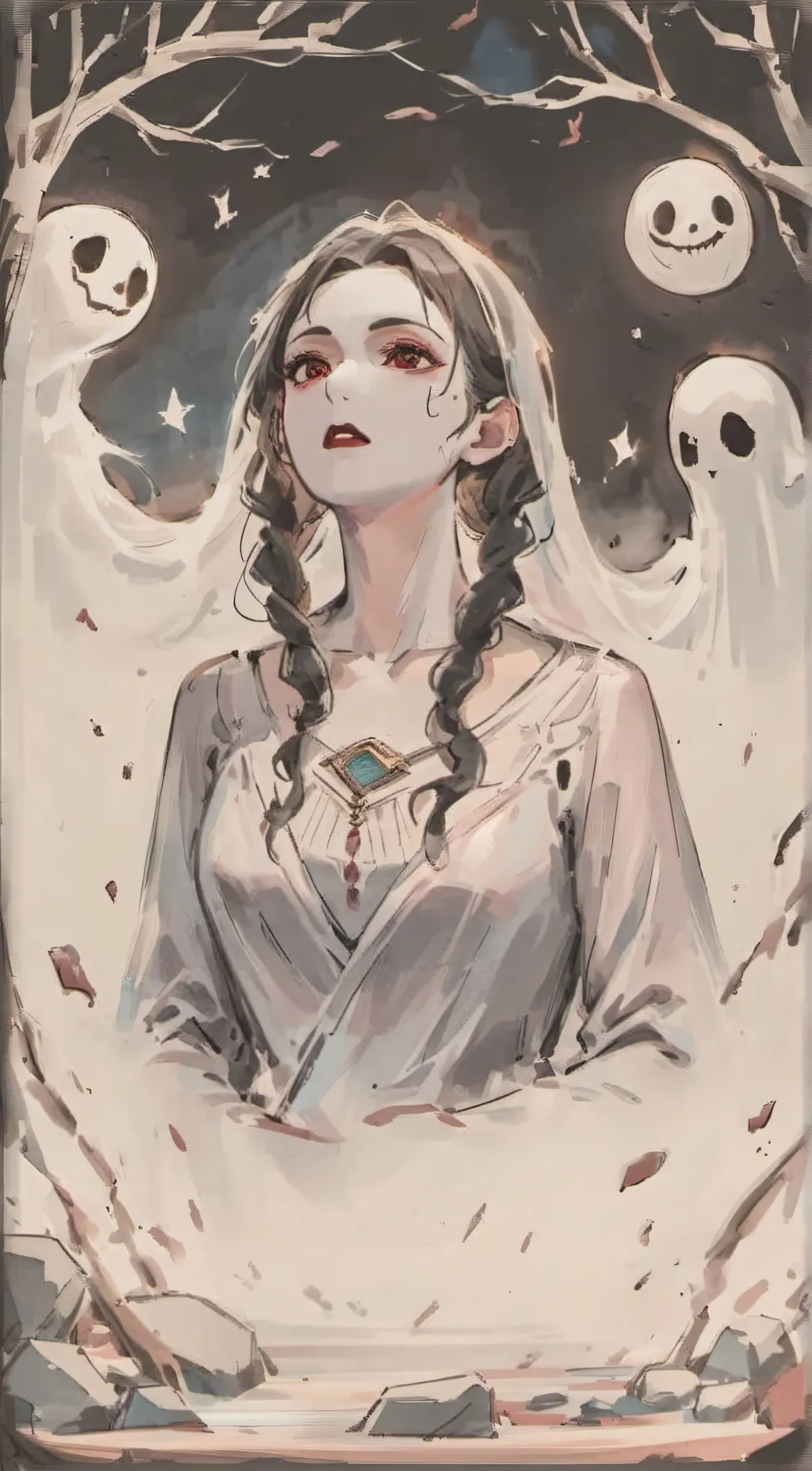 ai character: blair background