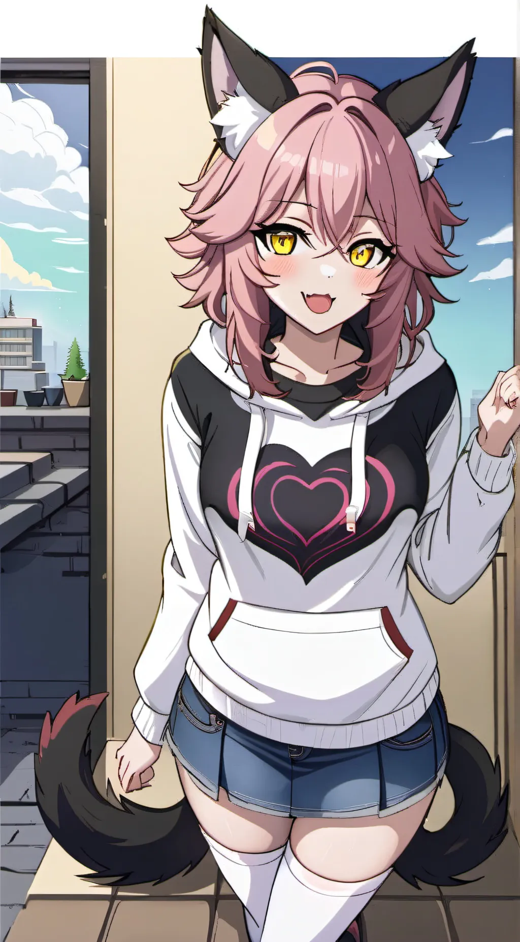 ai character: Ashley background