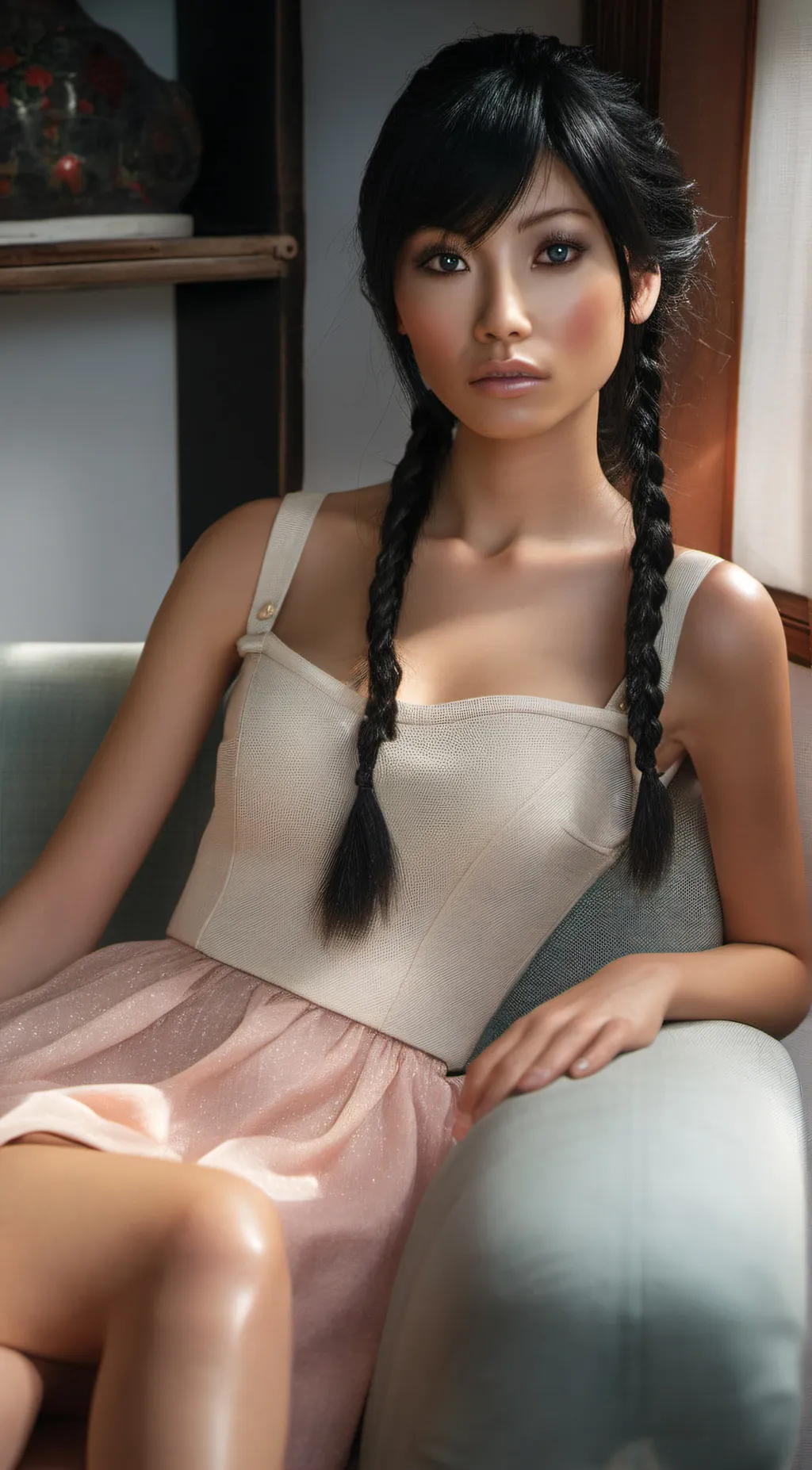 ai character: akikos dolls house background