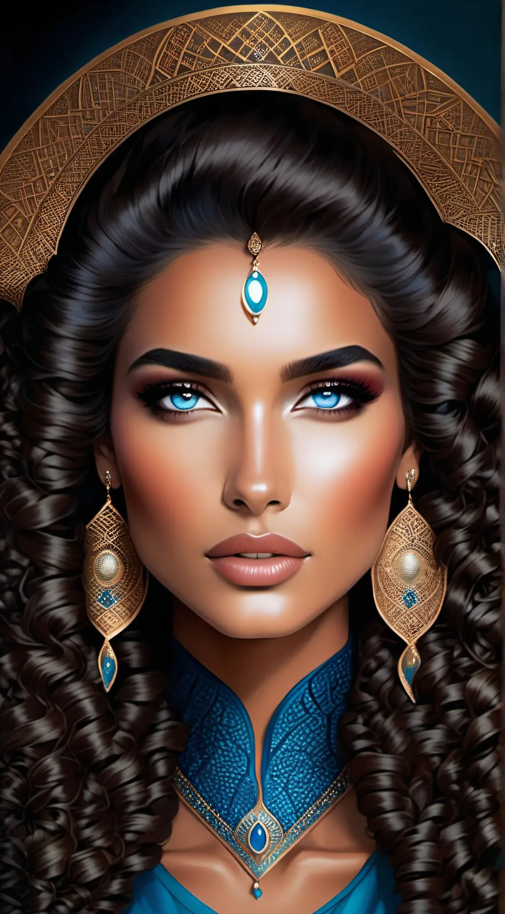 ai character: hakima background