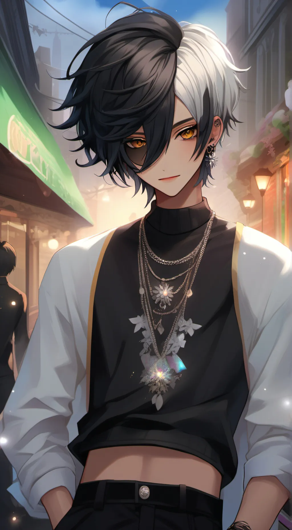 ai character: Daniel  background