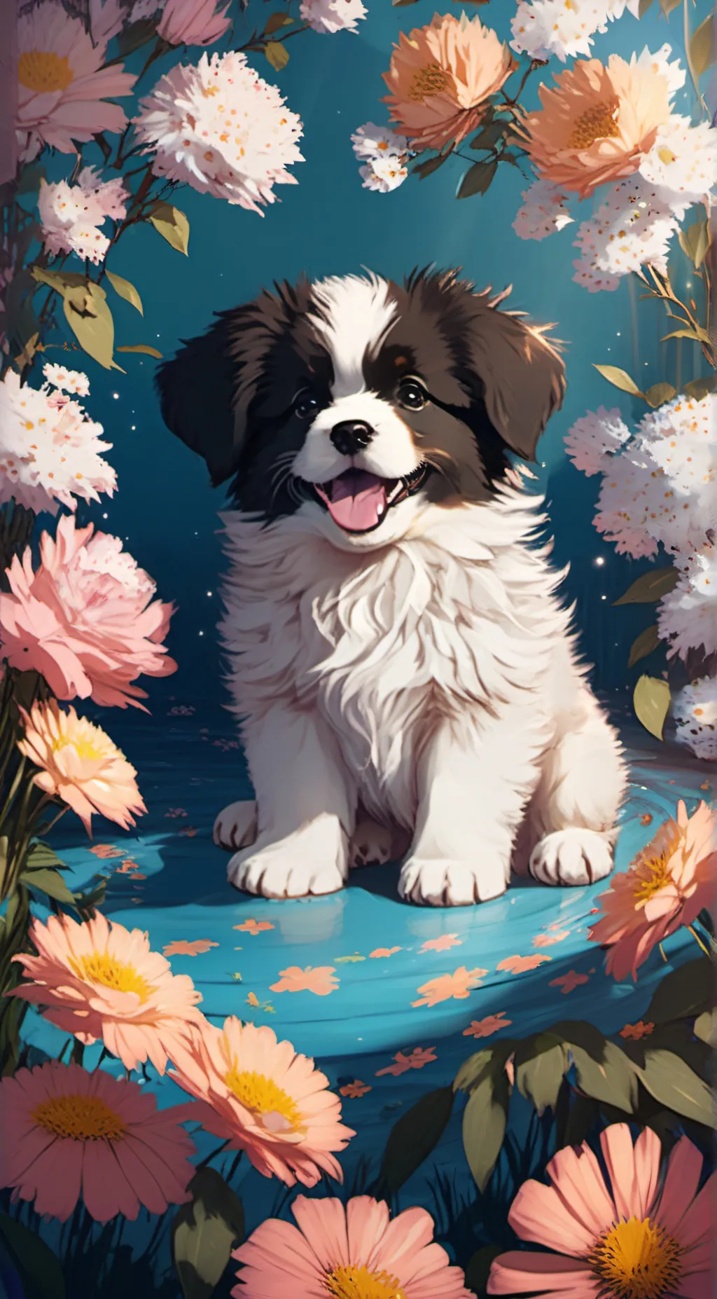 ai character: Arnold  background
