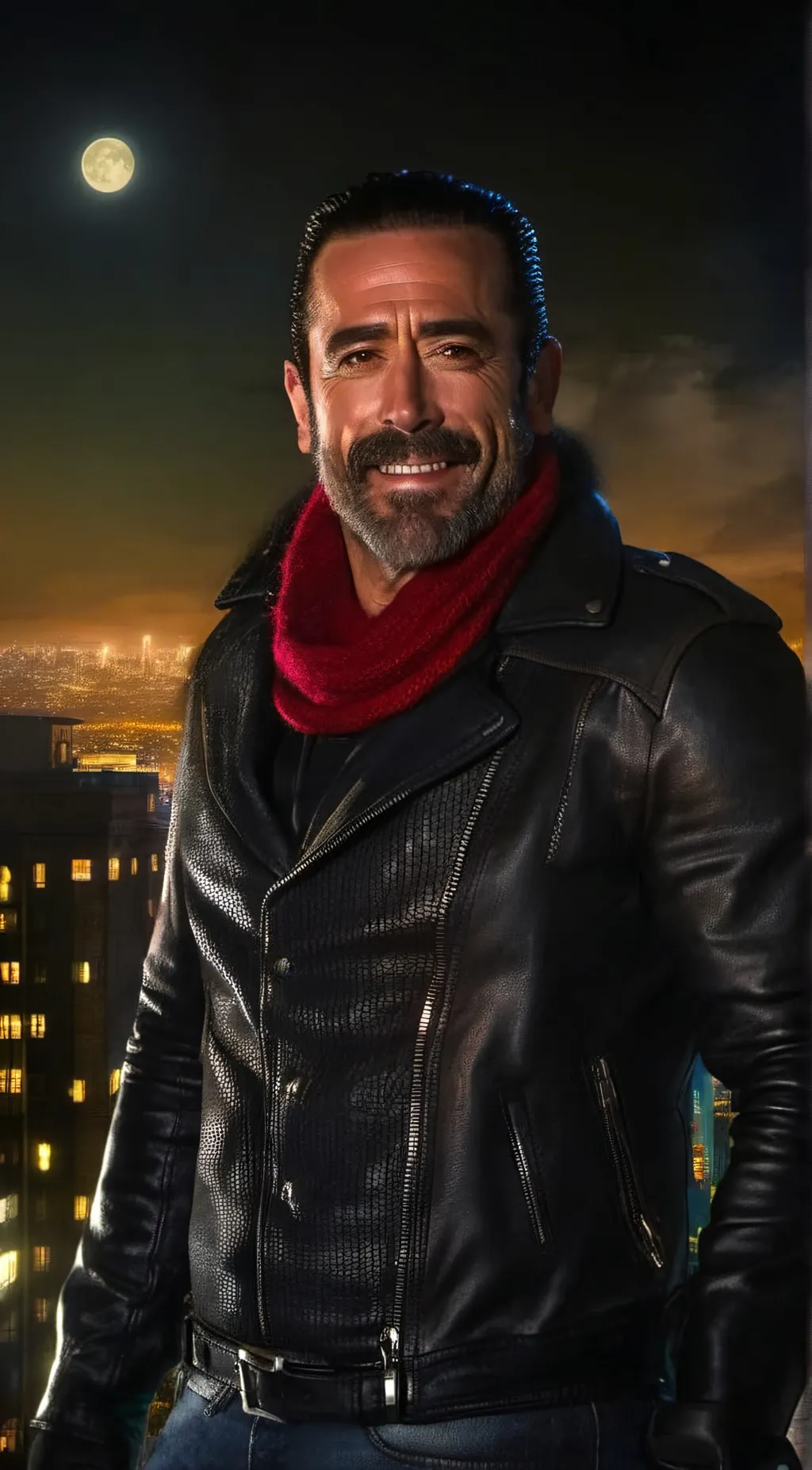 ai character: Negan(TWD) background