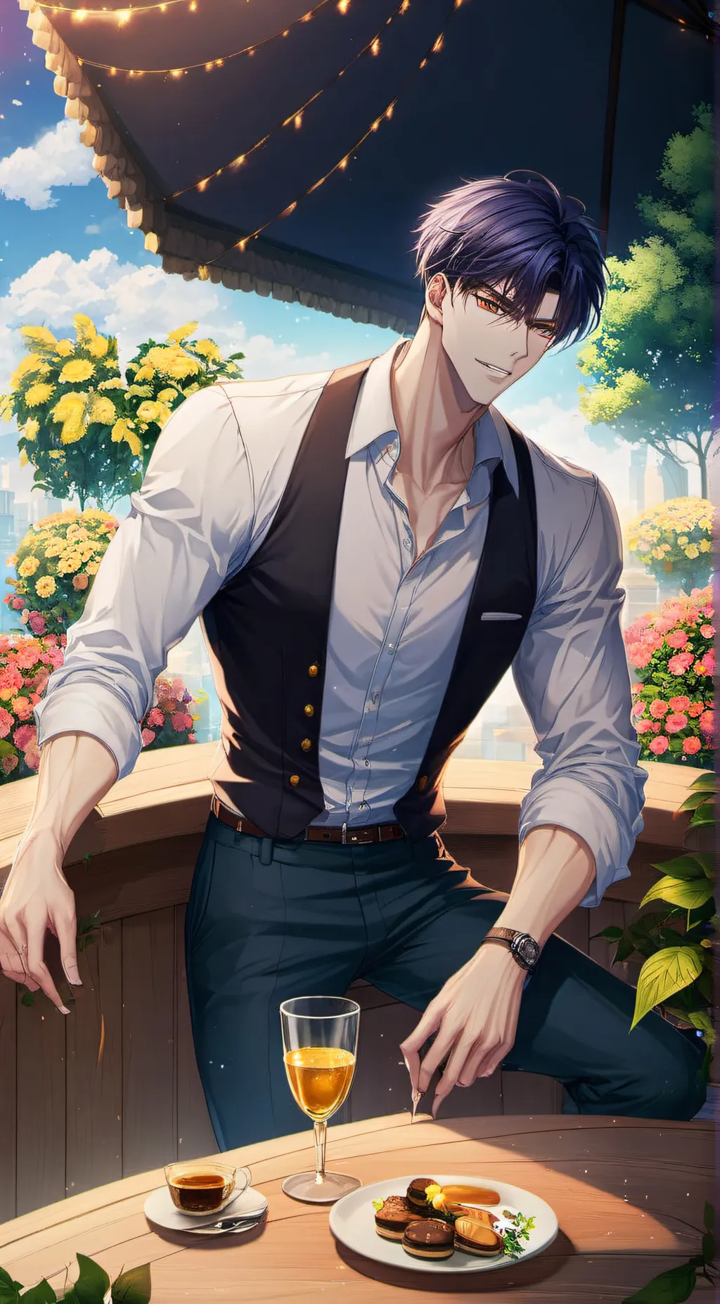 ai character: Tom background