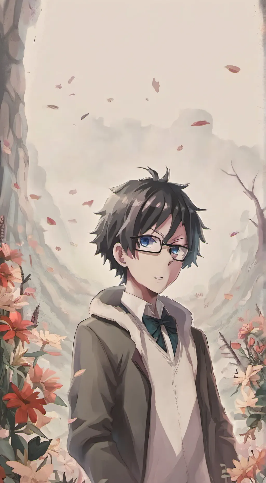 ai character: Kousei arima background