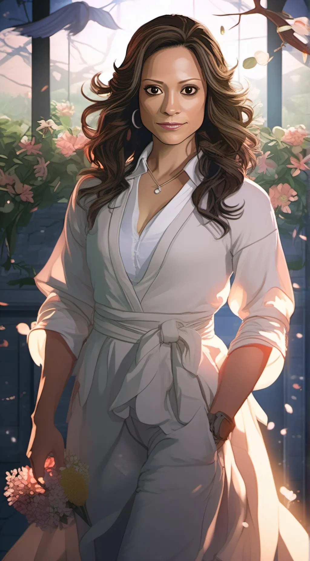 ai character: Carla Espinosa background