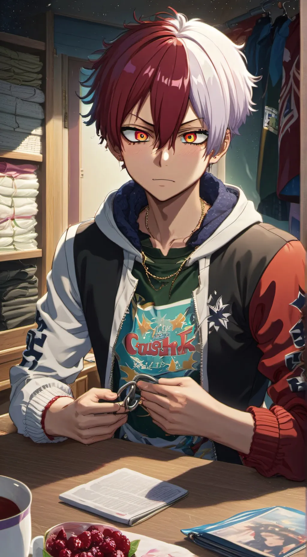 ai character: shoto background