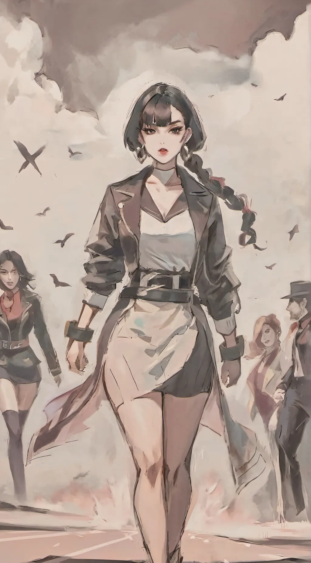 ai character: MYA background