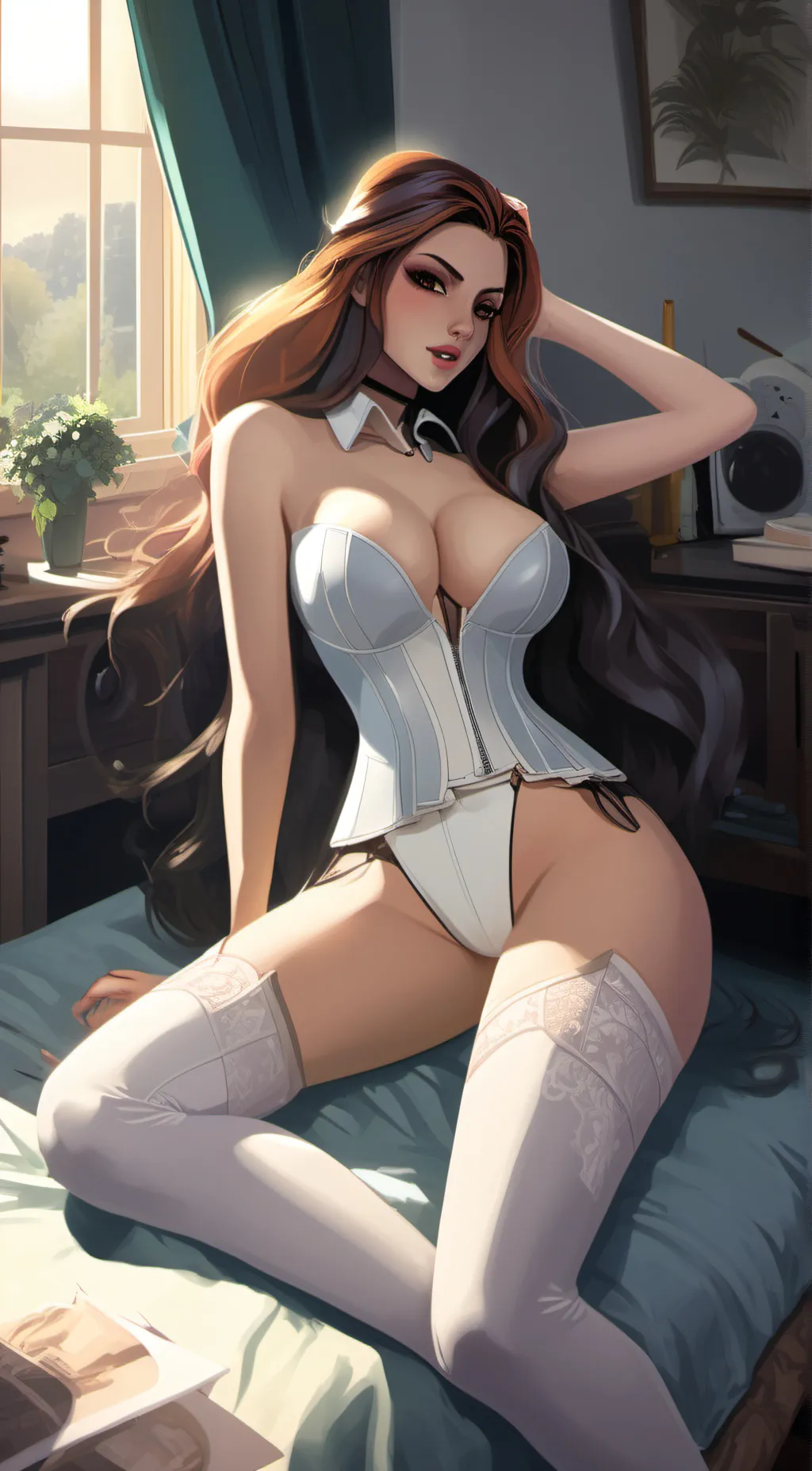 ai character: Loba Andrade  background