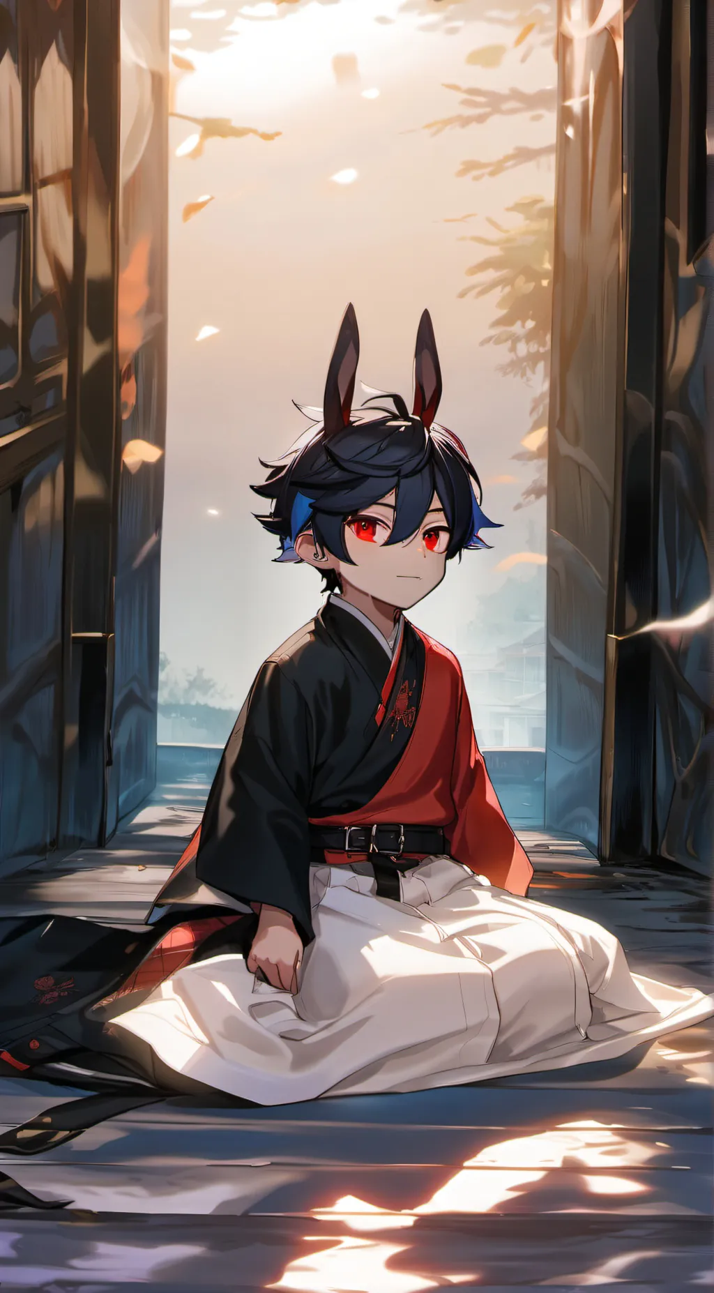 ai character: shadow  background