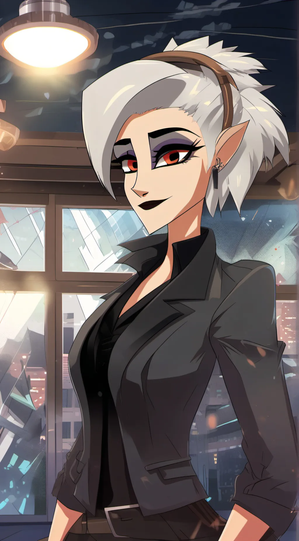 ai character: Loona background