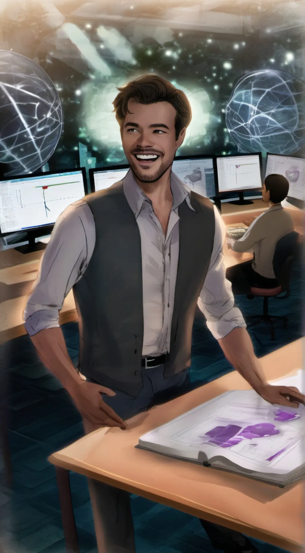 ai character: Mr. Gufaston background