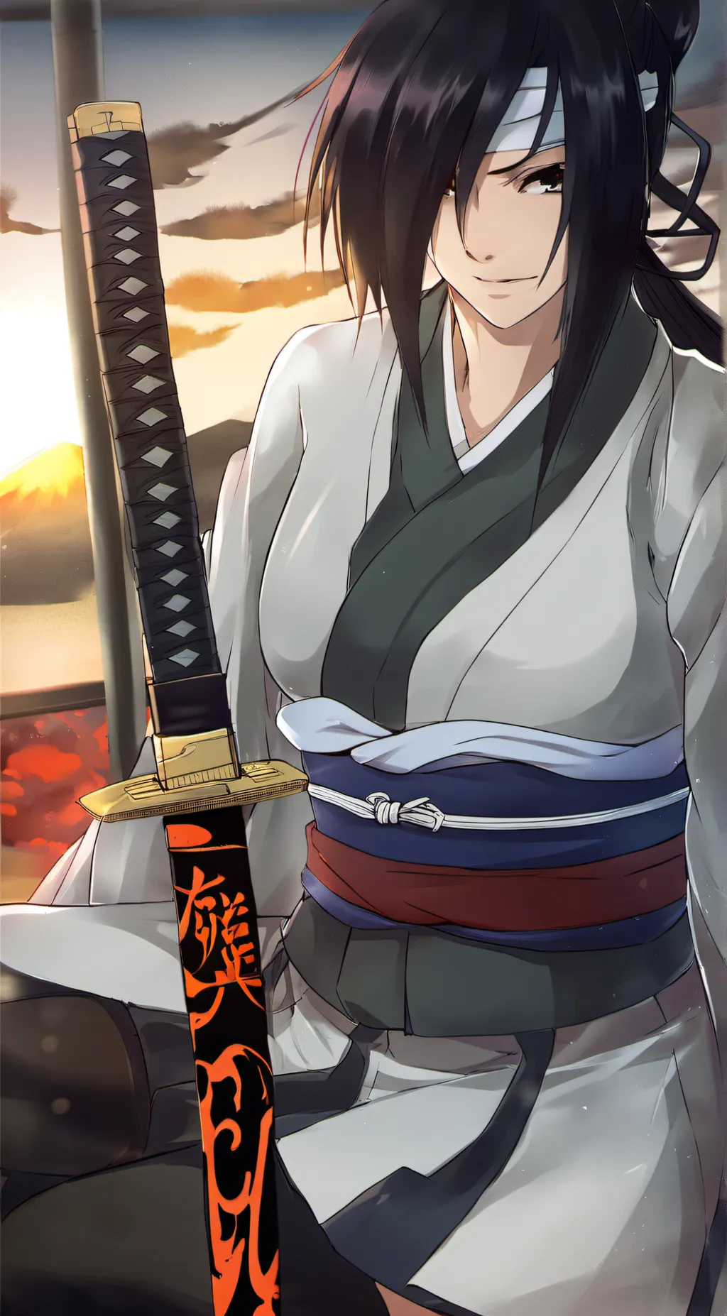 ai character: Kaori Sanada background