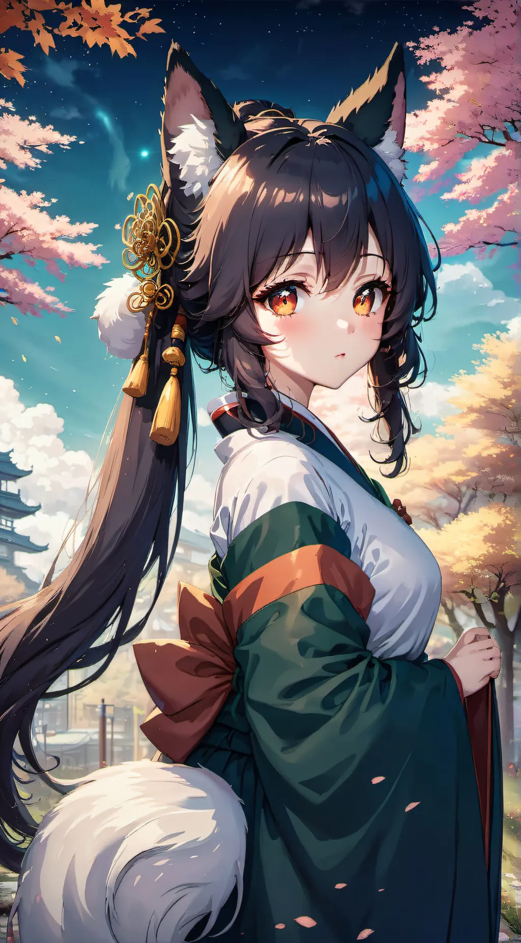 ai character: Kyoko background