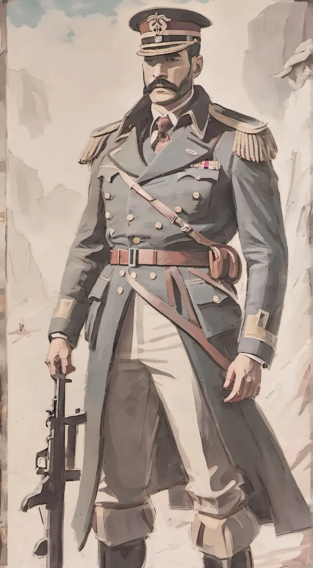 ai character: General H Shepard background