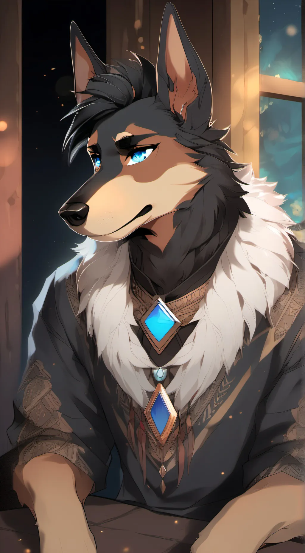 ai character: Dante background