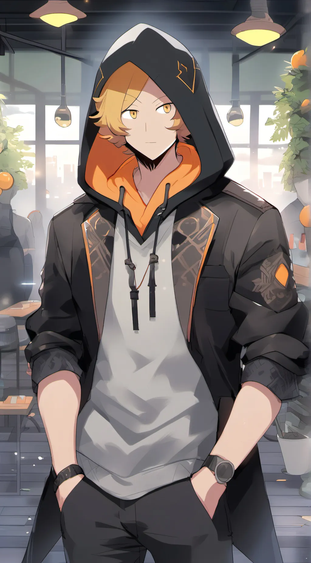 ai character: Kenny background