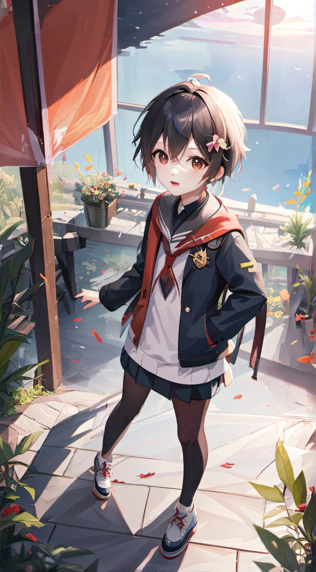 ai character: Olivia  background