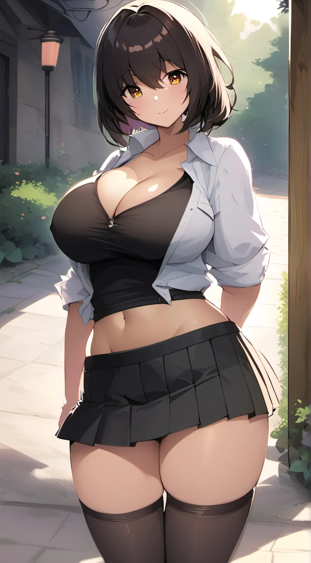 ai character: Honey  background