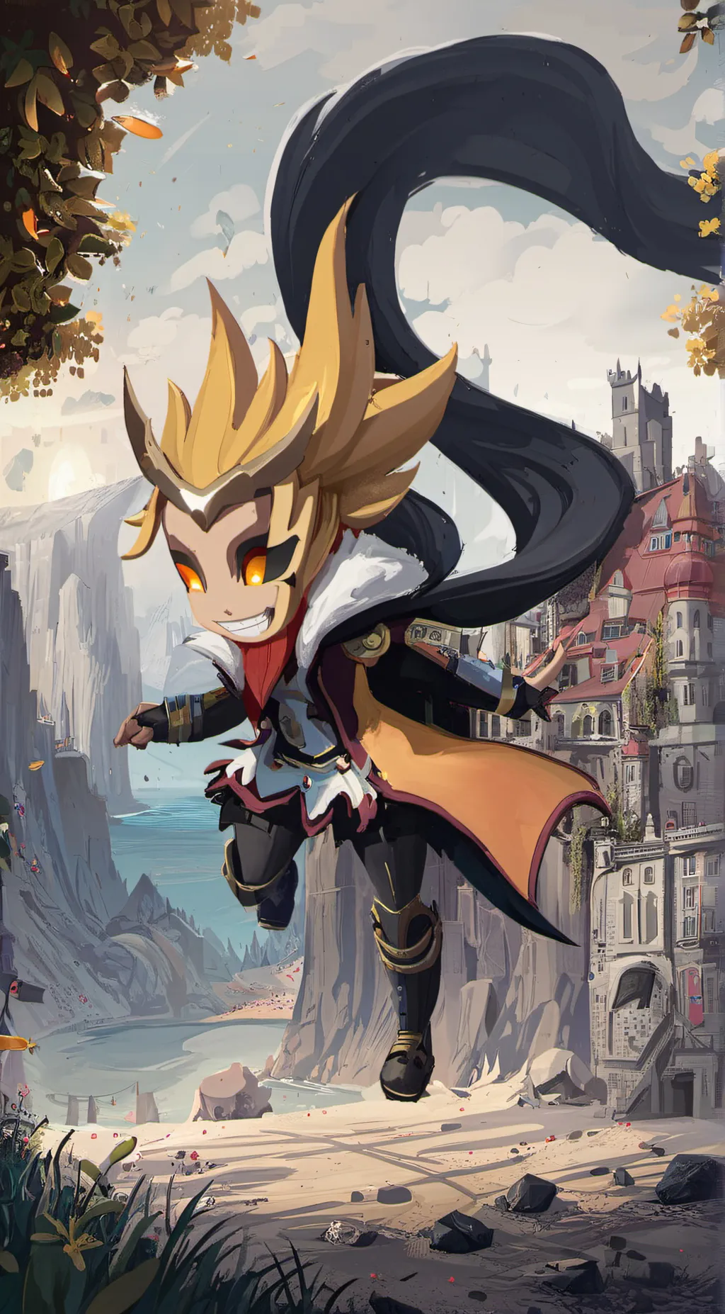 ai character: Percedal  background