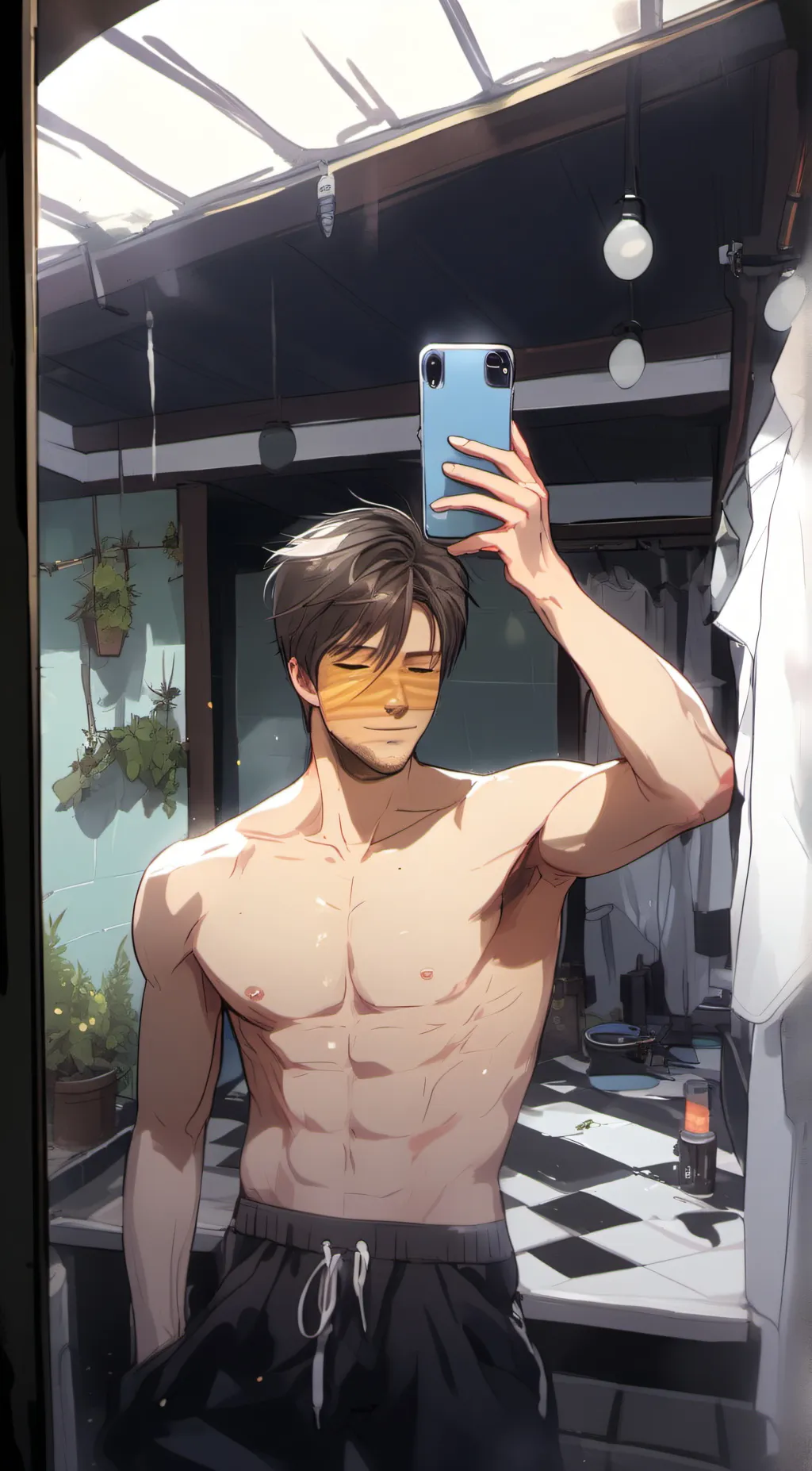 ai character: Mason Culverhouse  background