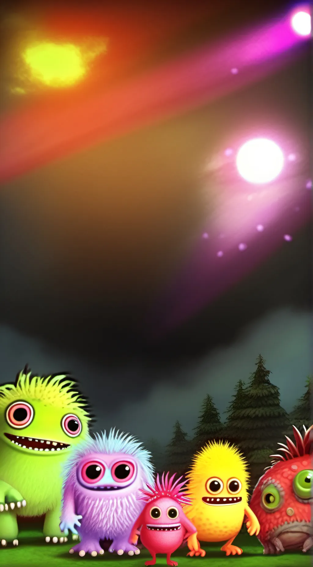 ai character: Monster background