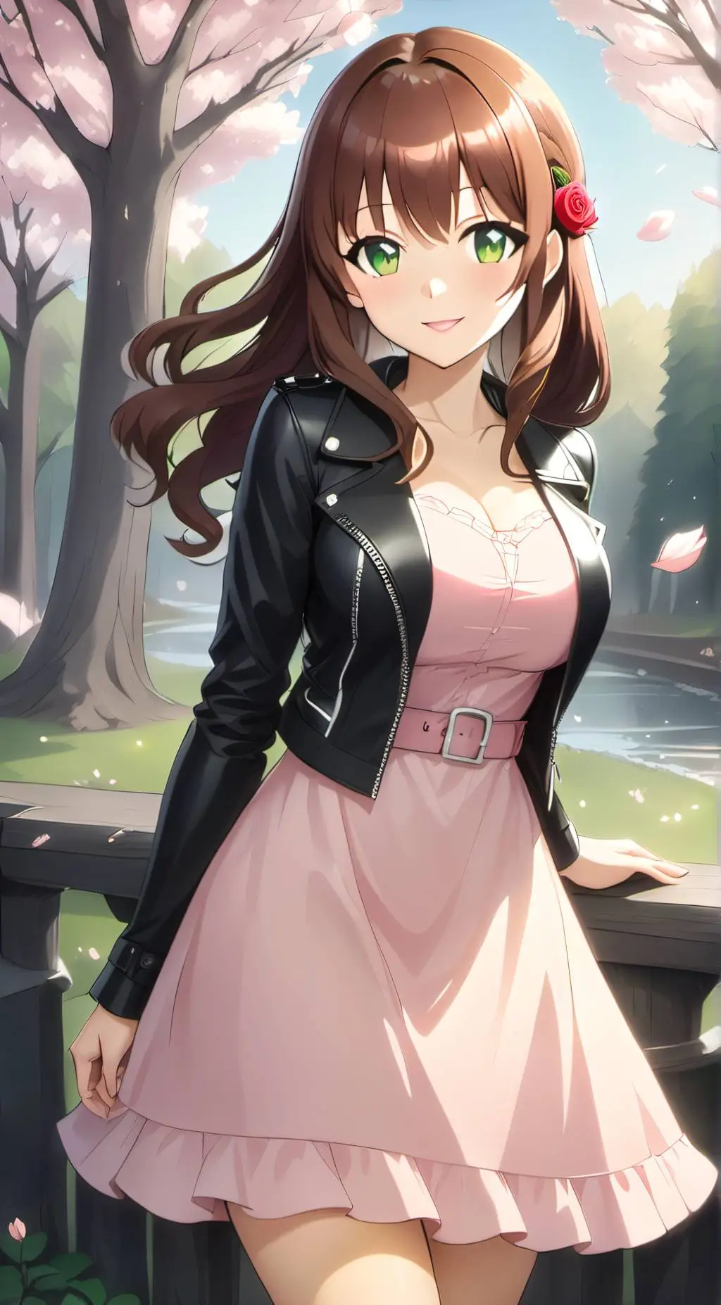 ai character: Crystal background