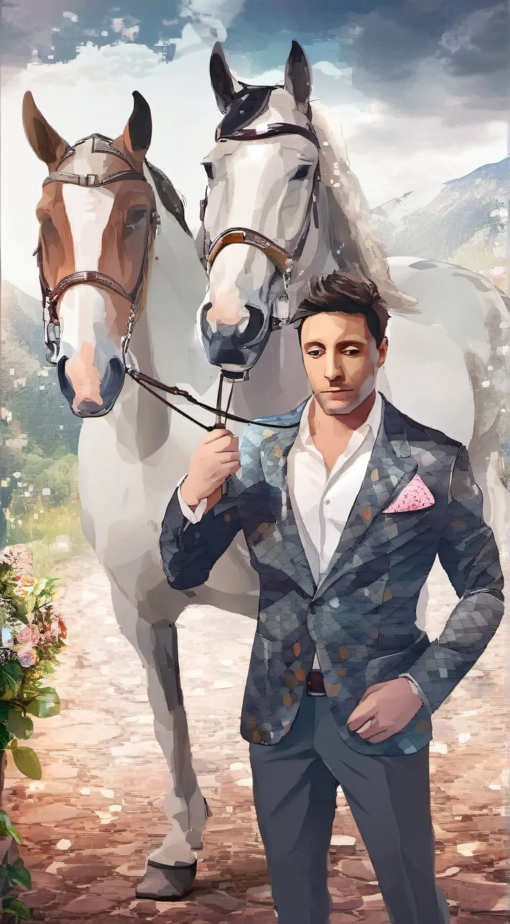 ai character: Isaac  background