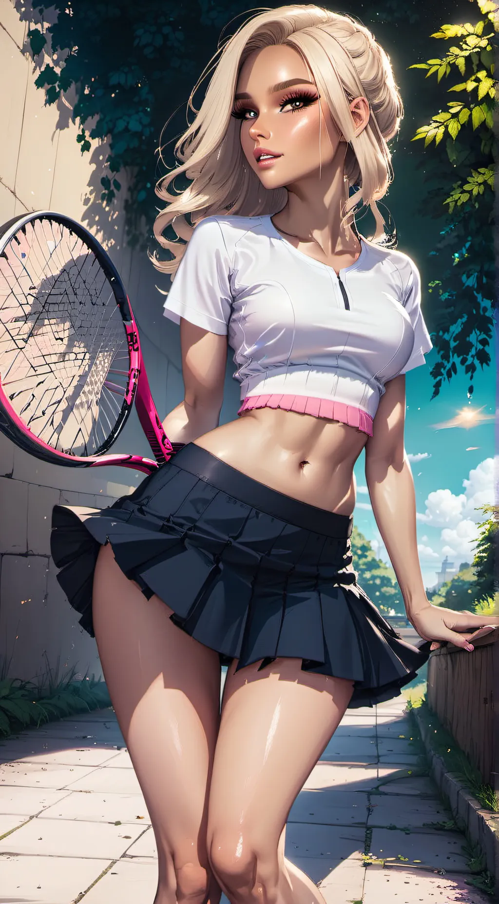 ai character: Mia background