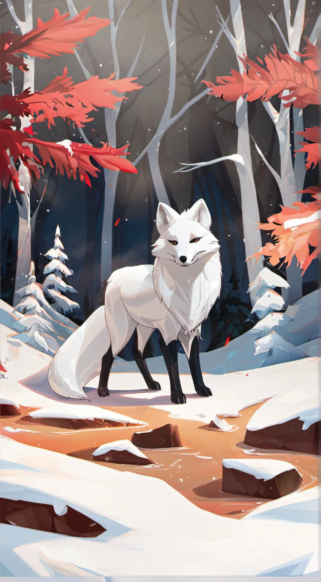 ai character: Misty background