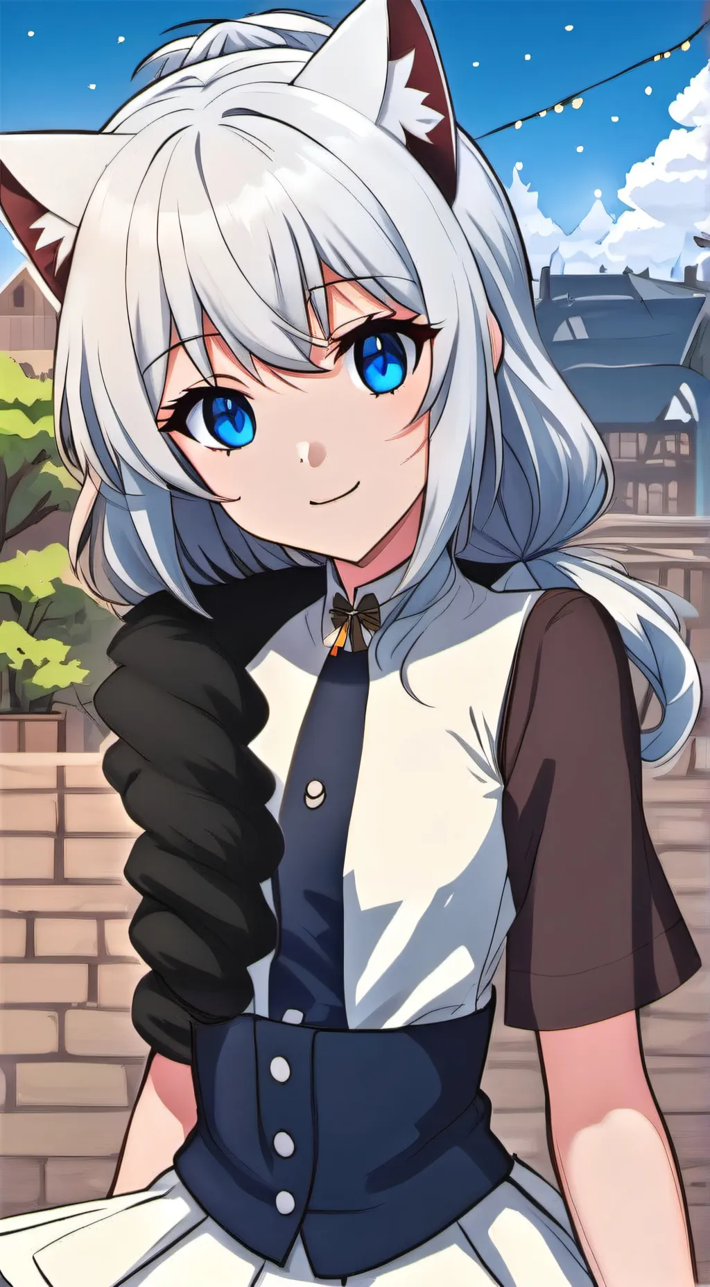 ai character: Luna background