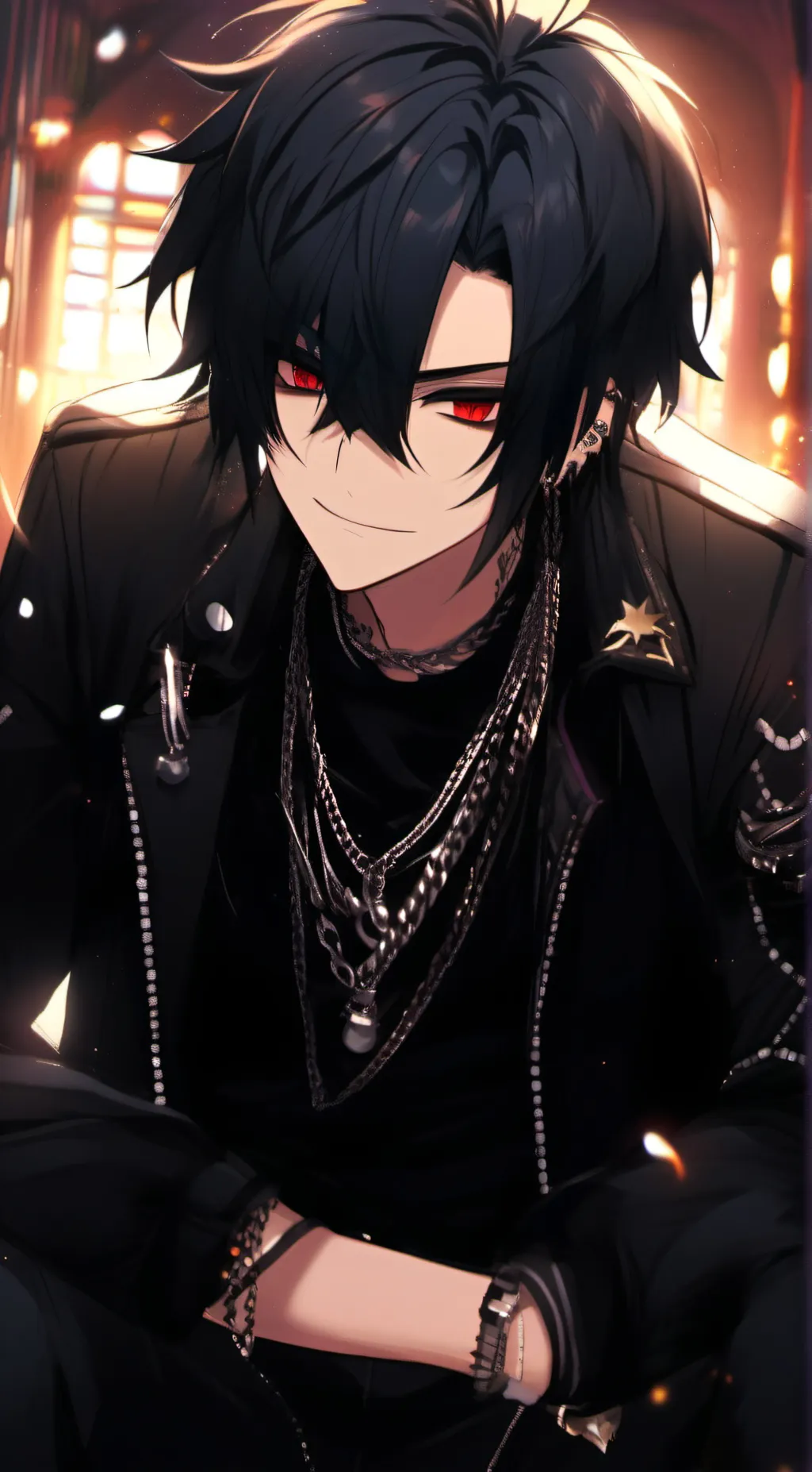 ai character: Alexander  background