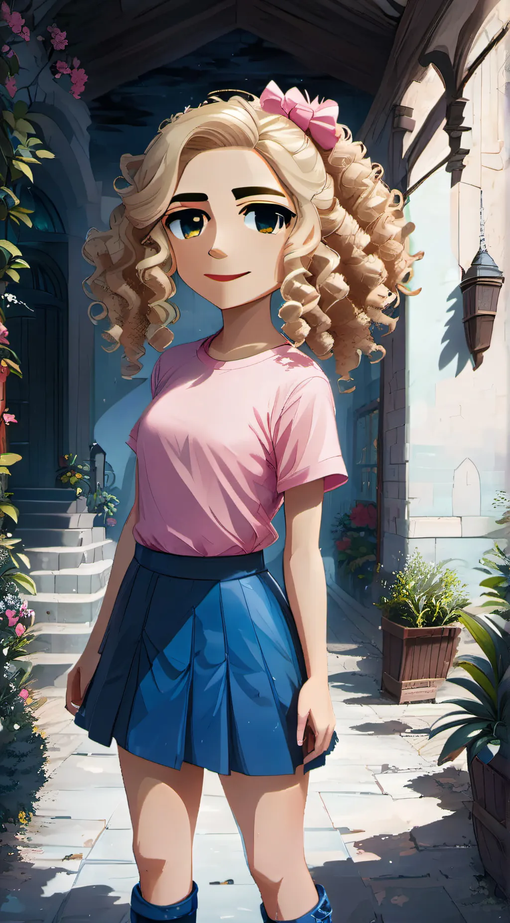 ai character: Elizabeth afton  background