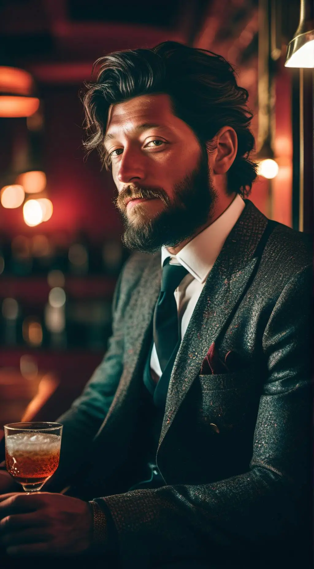 ai character: Grady Maddison. background