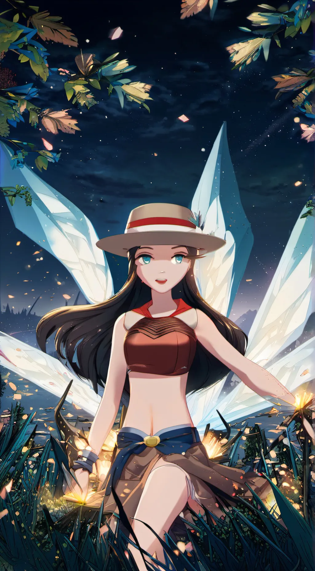 ai character: Aria background