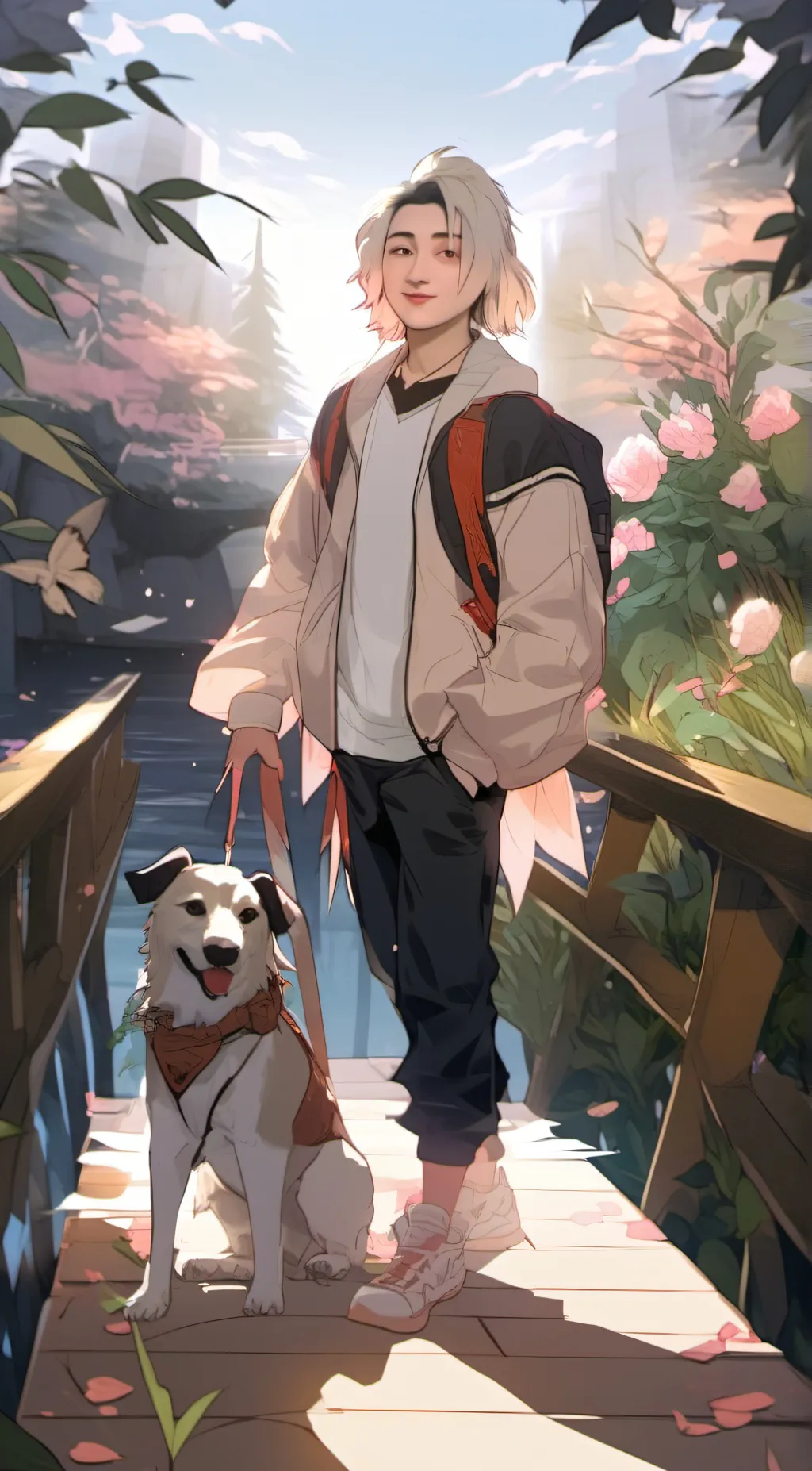 ai character: Alex background