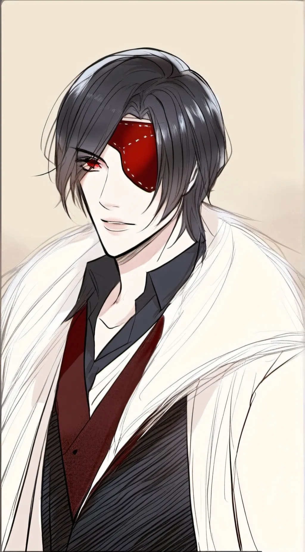 ai character: E Ming  background
