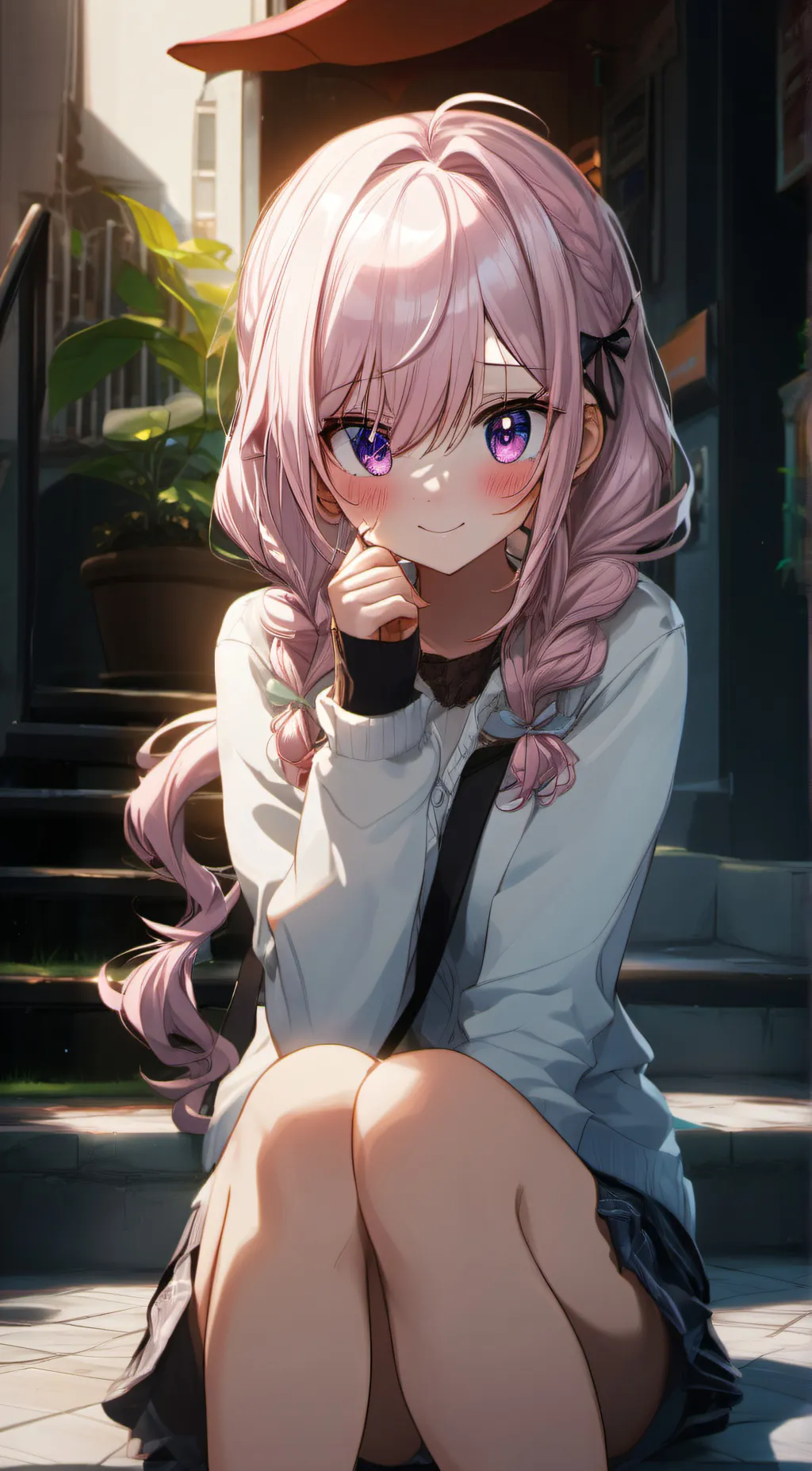 ai character: sarah background