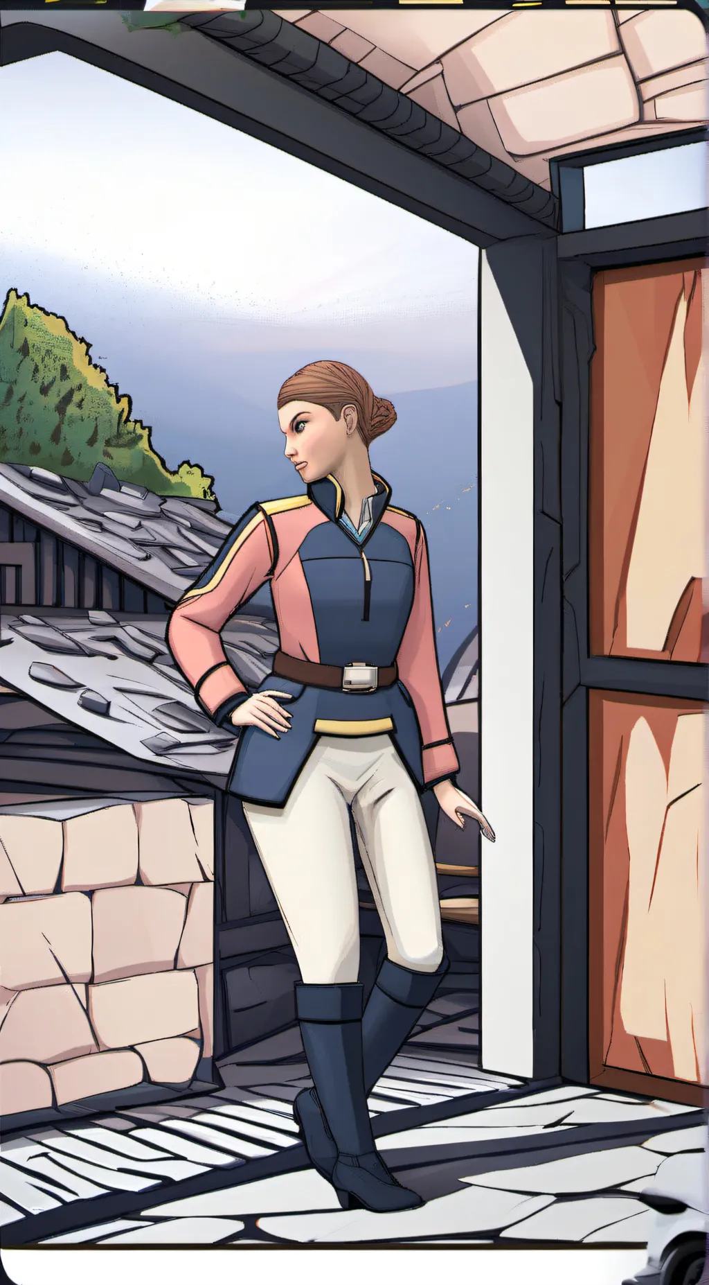 ai character: Jamie background